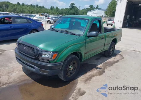 2001 Toyota Tacoma z USA, uszkodzony, nr VIN 5TENL42N51Z833243